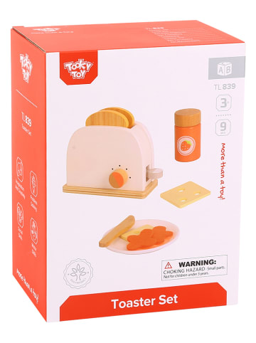 Tooky Toy 10-delige toasterset - vanaf 3 jaar
