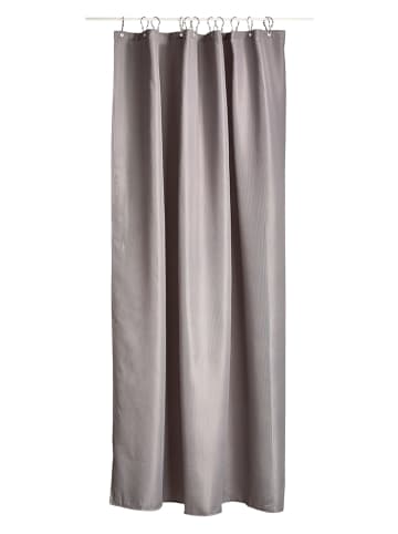 Zone Denmark Duschvorhang "Lux" in Grau - (L)200 x (B)180 cm