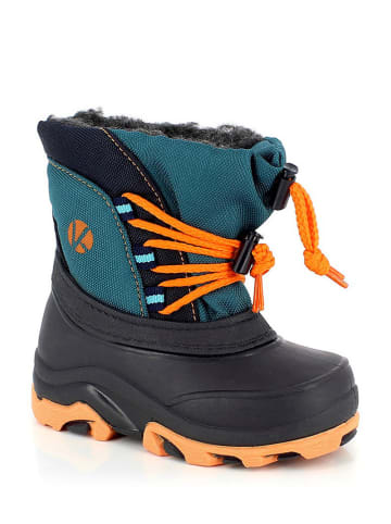 Kimberfeel Winterboots "Tyfen" in Türkis/ Schwarz/ Orange