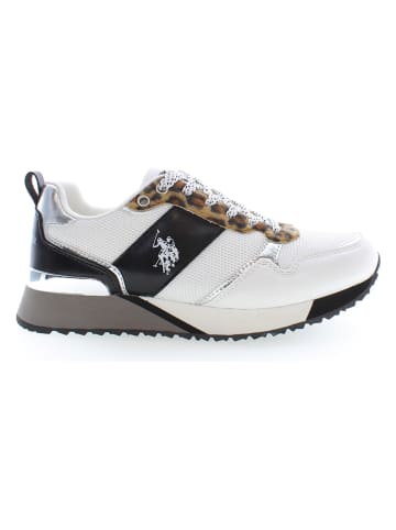 U.S. Polo Assn. Sneakers "Frida" in Weiß/ Grau