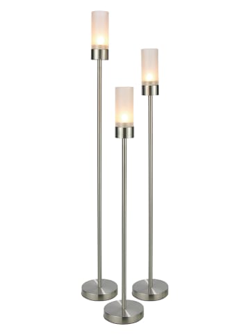 Profiline Edelstahl-Kerzenständer - 3 Stück