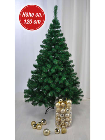 Hollybell Künstlicher Weihnachtsbaum in Grün - (H)120 cm