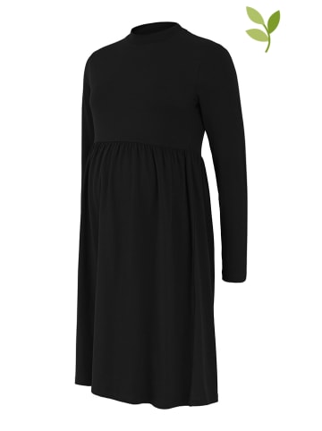 Mama licious Ciążowa sukienka "Sia" w kolorze czarnym