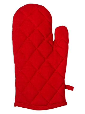 Trendy Kitchen by EXCÉLSA Ovenwant "Gnome" rood/grijs - (L)32 x (B)18 cm