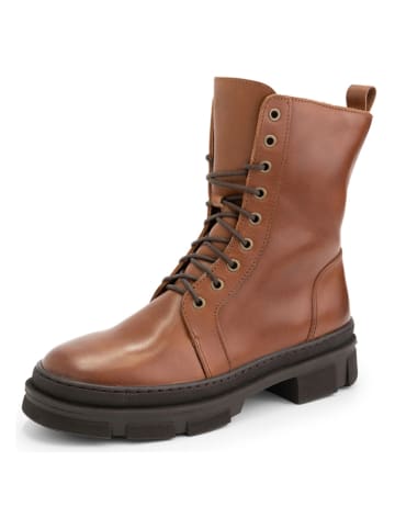mysa Leder-Boots "Aster" in Braun