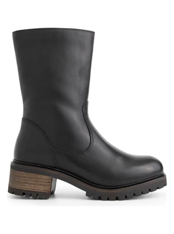 mysa Leren boots "Delphine" zwart
