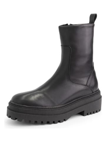 mysa Leder-Boots "Hyacinthus" in Schwarz