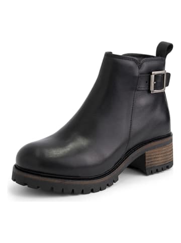 mysa Leren boots "Myrtia" zwart