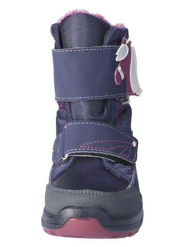 Ricosta Winterboots "Garei" in Dunkelblau/ Lila
