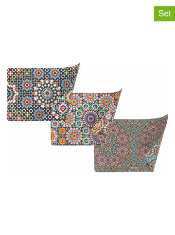 Villa d´Este 6er-Set: Tischsets "Marrakech" in Bunt - (L)45 x (B)30 cm