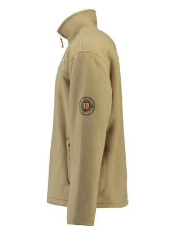 Geographical Norway Kurtka polarowa "Usine" w kolorze beżowym