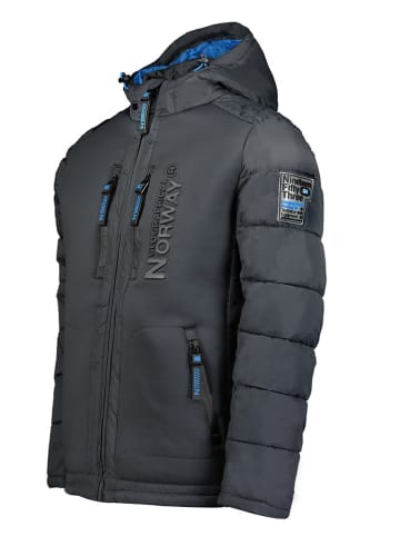 Geographical Norway Kurtka zimowa "Beachwood" w kolorze antracytowym