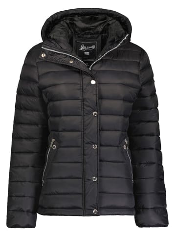 Geographical Norway Steppjacke "Bubulle" in Schwarz
