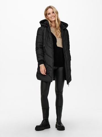JDY Wintermantel "Skylar" in Schwarz