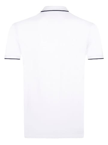 Denim Culture Koszulka polo w kolorze białym