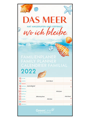 NEUMANNVERLAGE Familienplaner "Sprüche 2022"