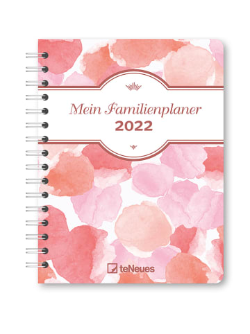 NEUMANNVERLAGE Taschenkalender "Mein Familienplaner Colour 2022"