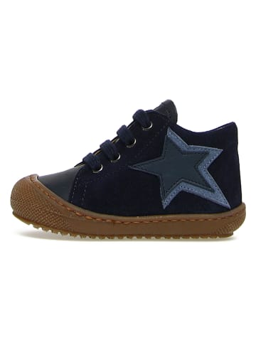 Naturino Leder-Sneakers "Flexy" in Dunkelblau