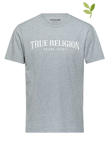 True Religion Koszulka w kolorze szarym