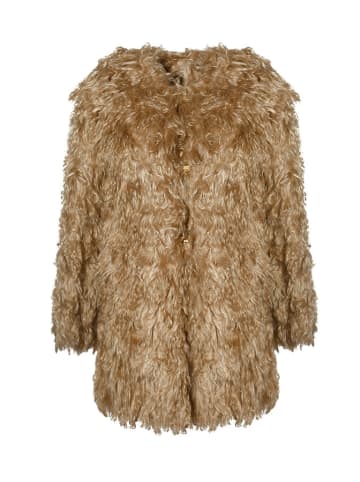 Pinko Teddy mantel beige
