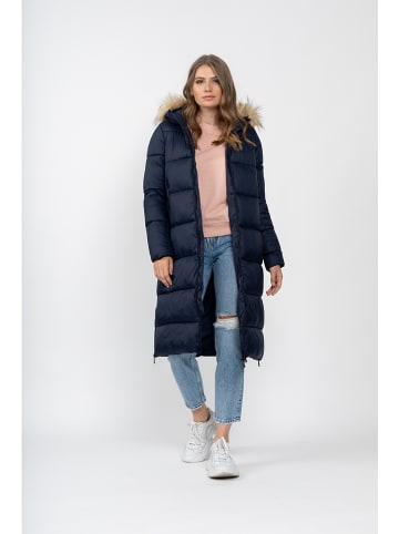 WHITE GOOSE Wintermantel "Summer" donkerblauw