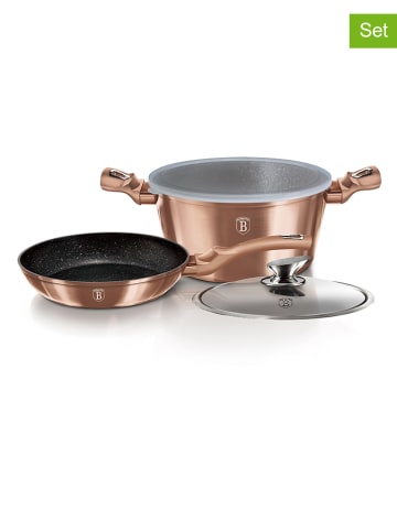 Berlinger Haus 6-delige kookgereiset "Metallic Line" roségoudkleurig
