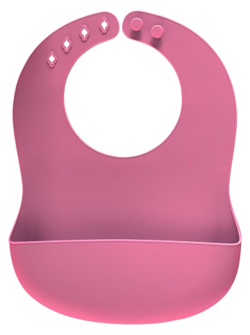 Reer Lätzchen in Rosa - (B)24 x (H)29 cm