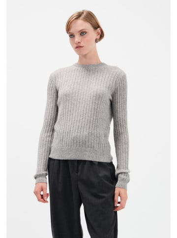 Just Cashmere Kaszmirowy sweter "Avana" w kolorze szarym