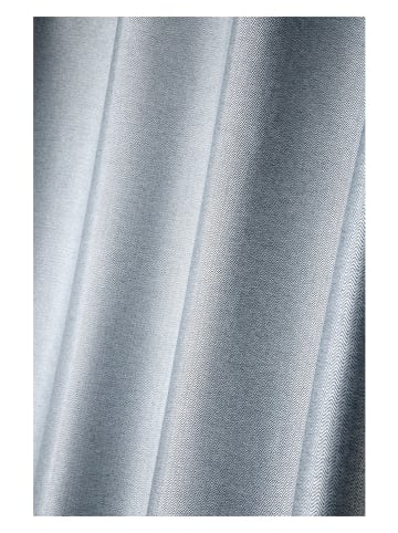 STOF France Ringgordijn "Edimbourg" grijs - (L)260 x (B)140 cm