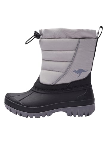 Kangaroos Winterstiefel "K-Ben" in Schwarz/ Grau