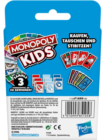 Hasbro Kartenspiel "Monopoly Kids" - ab 7 Jahren