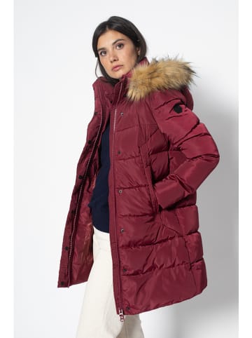Northwood Płaszcz zimowy "Paula" w kolorze bordowym