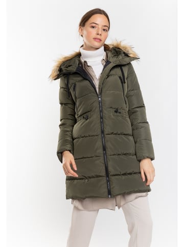 Northwood Wintermantel "Elena" in Khaki