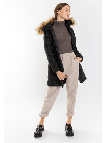 Northwood Wintermantel "Elsa" zwart