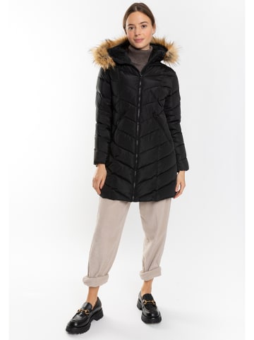 Northwood Wintermantel "Elsa" zwart