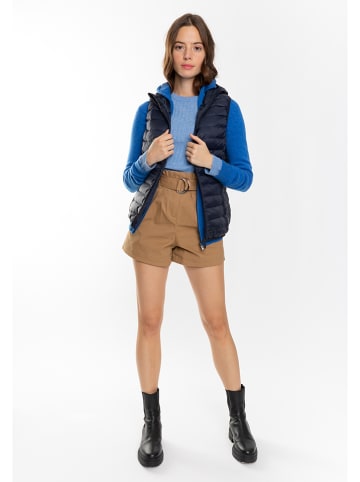 Northwood Doorgestikte bodywarmer "Vars" donkerblauw