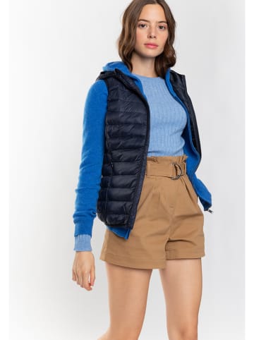 Northwood Doorgestikte bodywarmer "Vars" donkerblauw