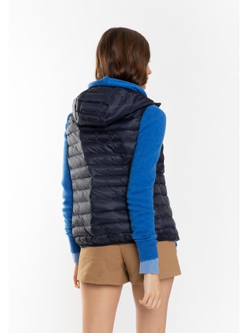 Northwood Doorgestikte bodywarmer "Vars" donkerblauw