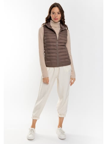 Northwood Steppweste "Vars" in Taupe