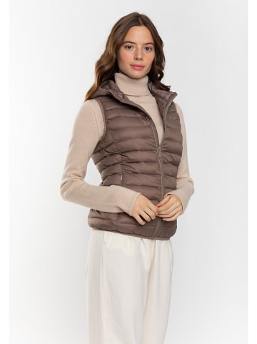 Northwood Steppweste "Vars" in Taupe