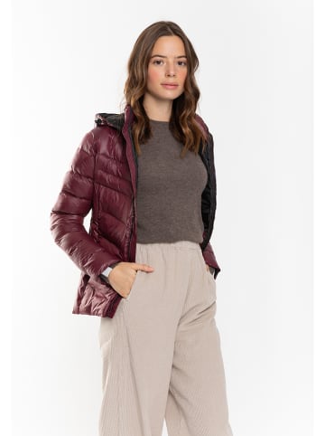 Northwood Steppjacke "Greta" in Bordeaux