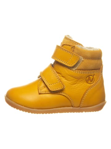 Naturino Leder-Winterboots "Pluid" in Gelb