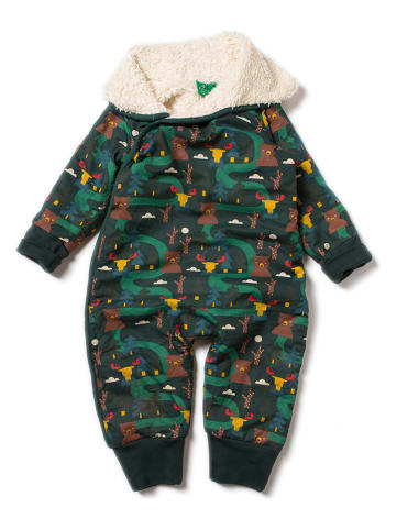 Little Green Radicals Pluchen pakje "Nordic forest" groen