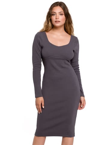 Be Wear Kleid in Anthrazit