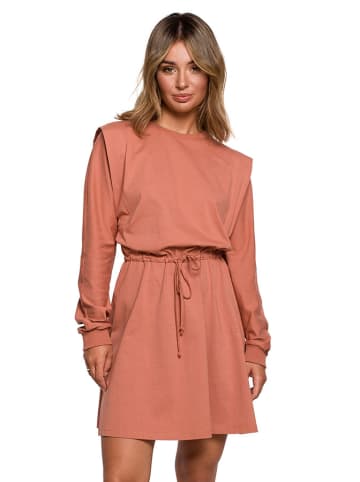 Be Wear Sukienka w kolorze koralowym