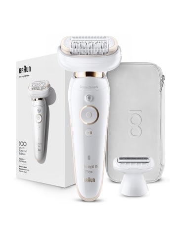 Braun Epilierer "Braun Silk-épil 9 Flex" in Weiß