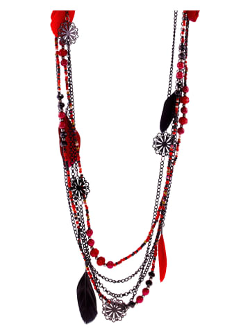 LA CHIQUITA Halskette mit Schmuckelementen - (L)90 cm