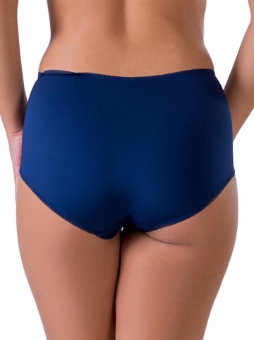 Valea Pełne figi high waist "Idalia" w kolorze granatowo-fioletowym