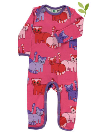 Småfolk Overall "Cats" in Pink