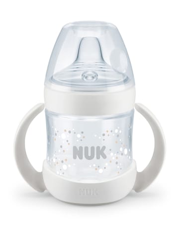 NUK Trinklernflasche "Nature Sense" in Weiß - 150 ml